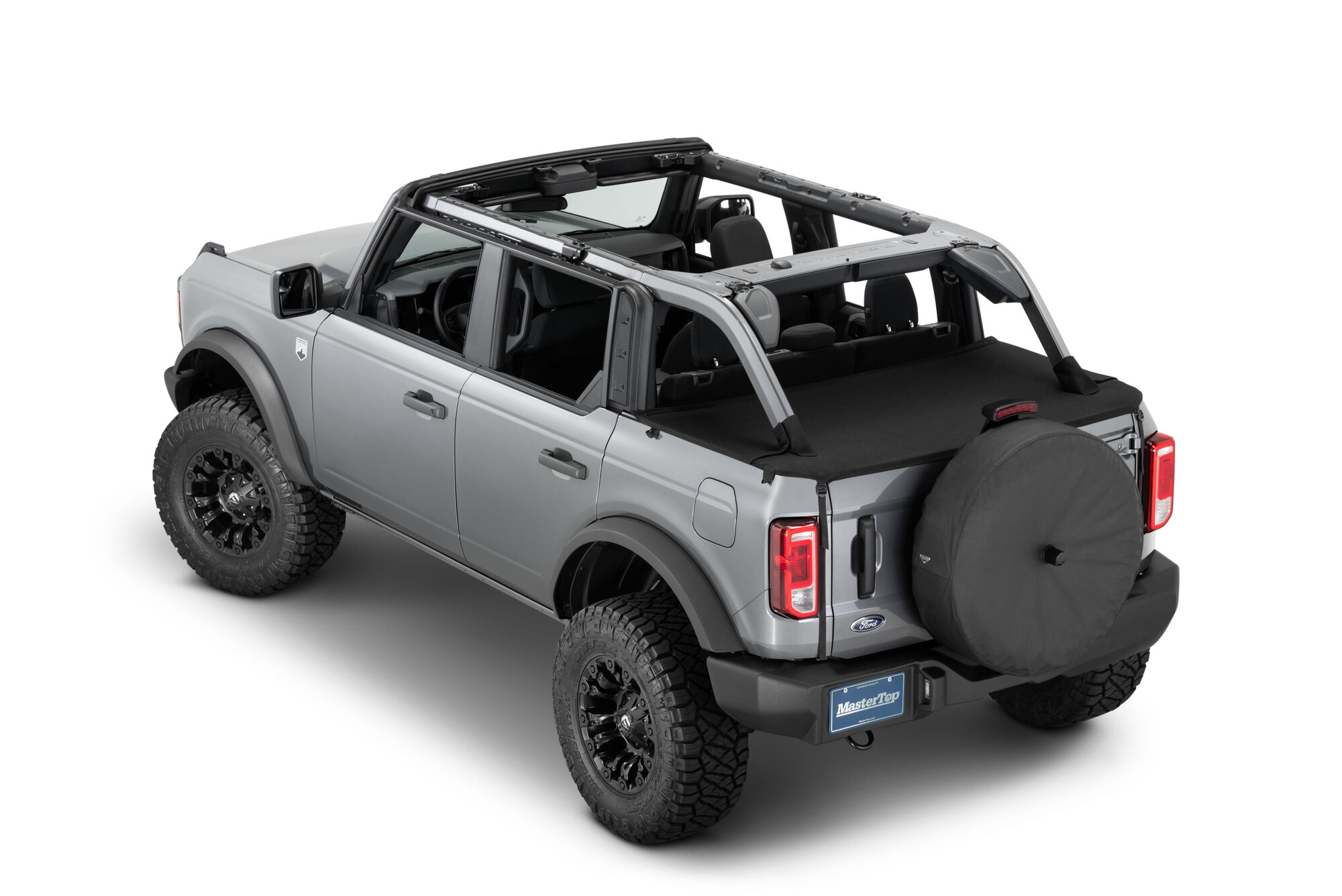 MasterTop Tonneau Cover for 21-25 Ford Bronco 4-Door | Quadratec